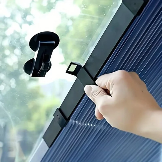Car Sunshade - Retractable - Windshield Curtain
