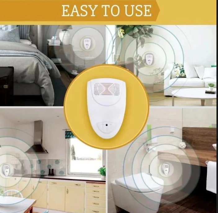 Ultrasonic Bed Bug Repeller, Get Rid of Bed Bugs in 48 Hours
