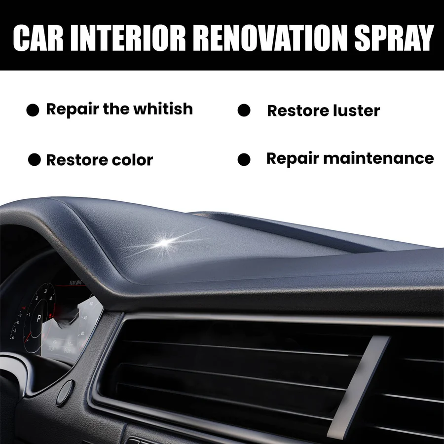 Professional Car Interior Cleaner Set of 3