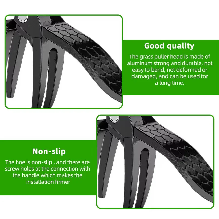 Stand Up Weed Puller Tool with Stick