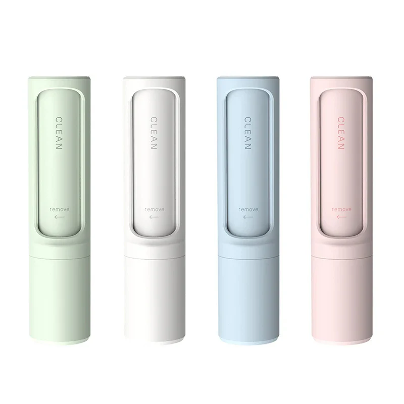 Reusable Lint Roller with Built-in Pet Hair Remover Brush