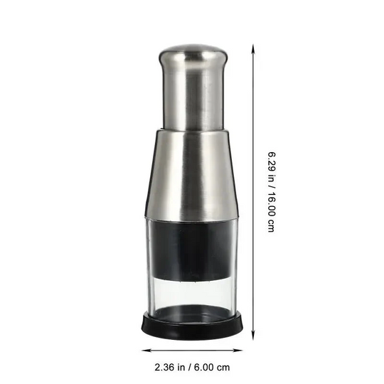 Manual Stainless Steel Food Chopper for Easy Meal Prep
