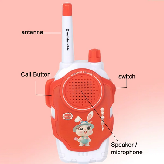 Kids Walkie Talkies – Range Adventure Radios, Set of 2