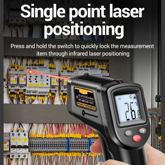 Infrared Laser Thermometer for Contact-Free Measurement