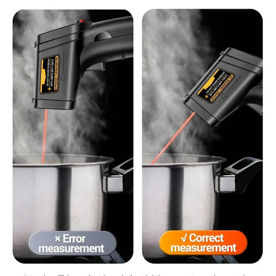 Infrared Laser Thermometer for Contact-Free Measurement