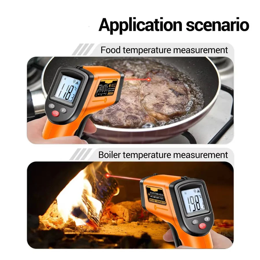Infrared Laser Thermometer for Contact-Free Measurement