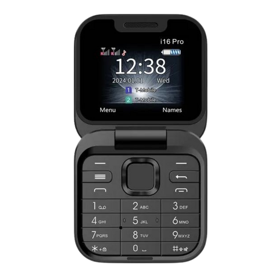 Compact Foldable Dual SIM Mobile Phone