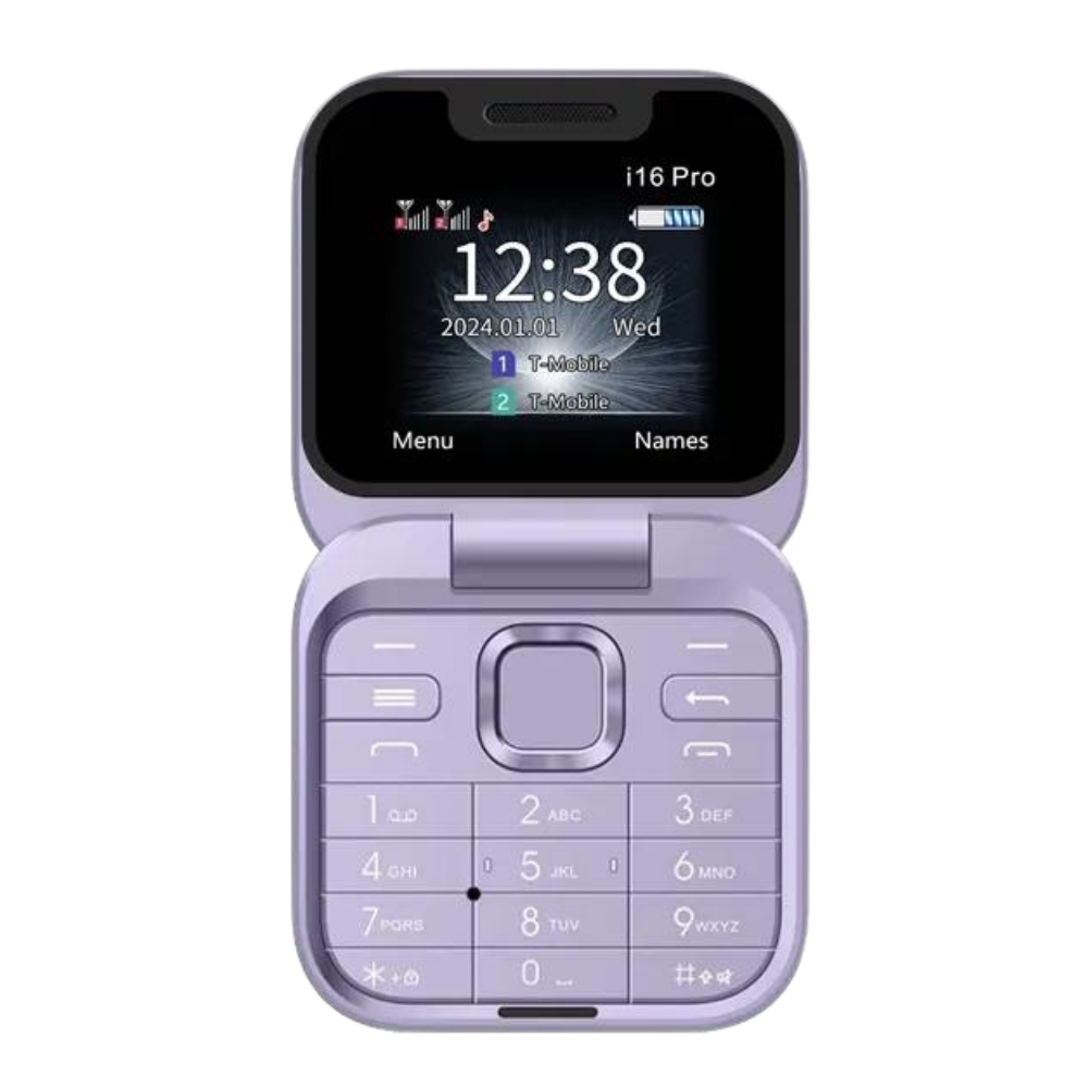 Compact Foldable Dual SIM Mobile Phone