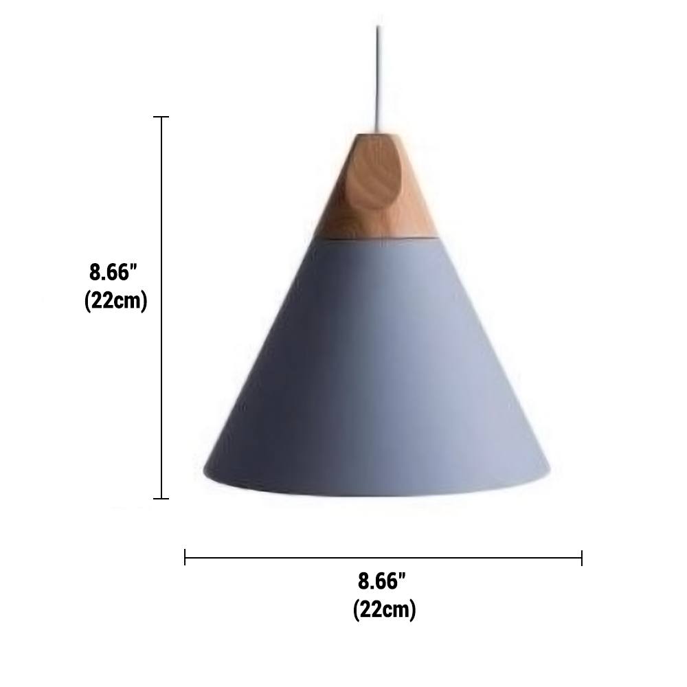 Minimalistic Wooden Pendant Light