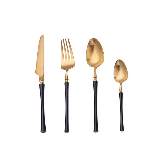 Classic Stainless Steel Set with Elegant Handles
