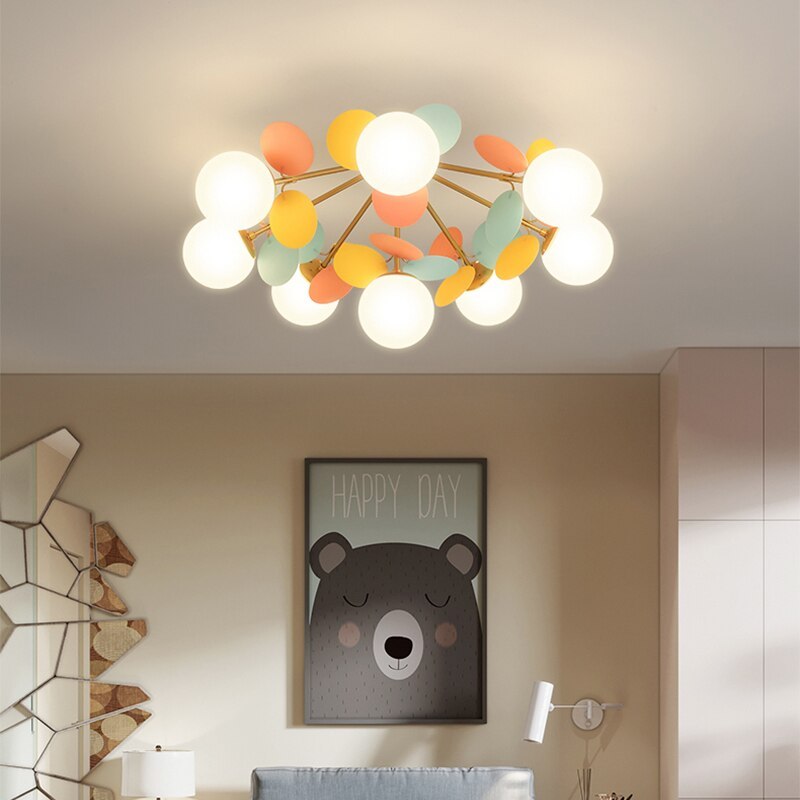 Flower Branch Chandelier for Living Room
