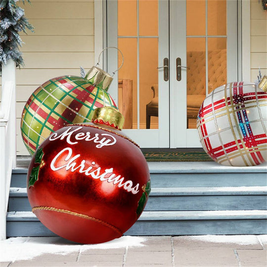 Outdoor Christmas PVC Inflatable Decorated Ball