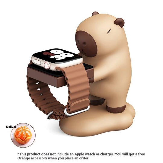 Capybara Charging Stand for Apple Watch