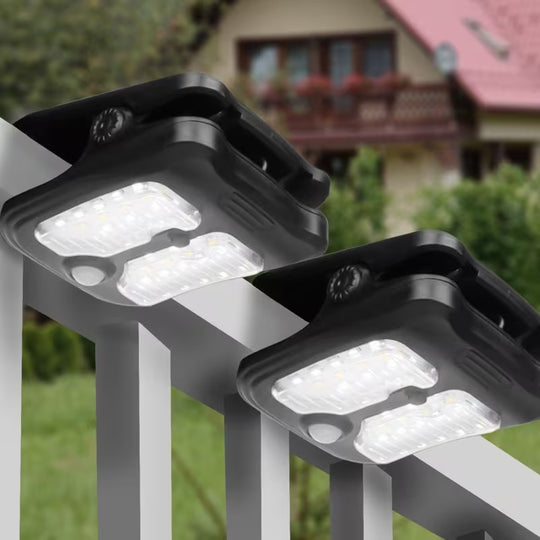1pc Household Solar Wall Light Outdoor Motion Sensor