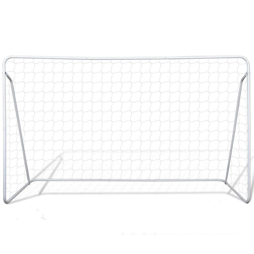 Steel Football Goal Set - 240 x 90 x 150 cm