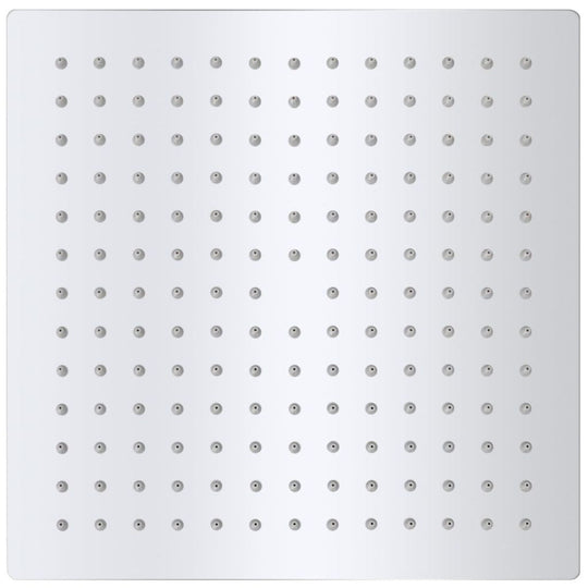 Stainless Steel Square Rain Shower Head - 25x25 cm