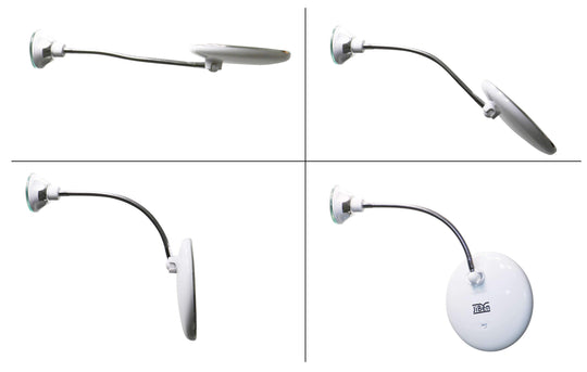 FlexibleMirror – LED Magnifying Mirror with Goose Neck