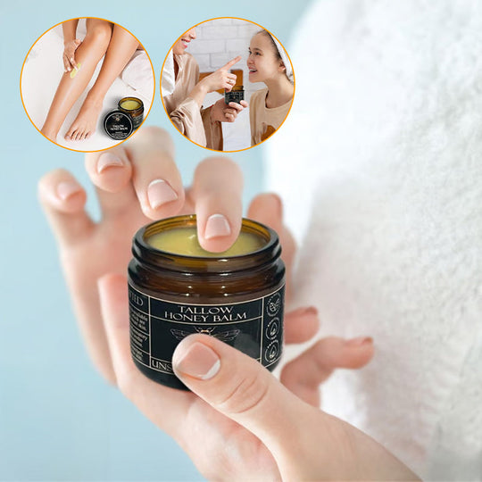 Beef Tallow, Beeswax, and Honey Face Cream
