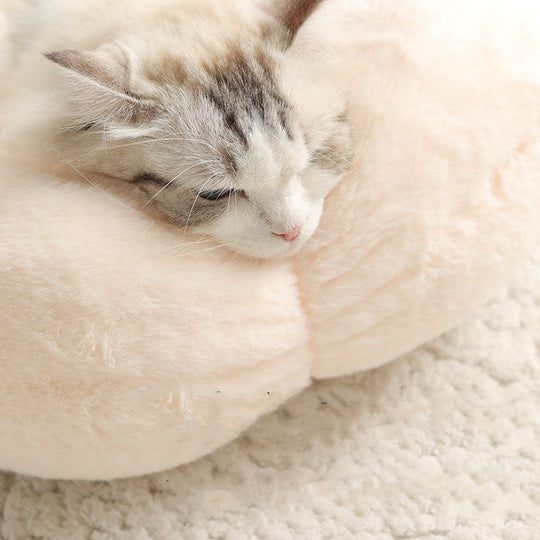 Deep Sleep Flower Shape Cat Bed
