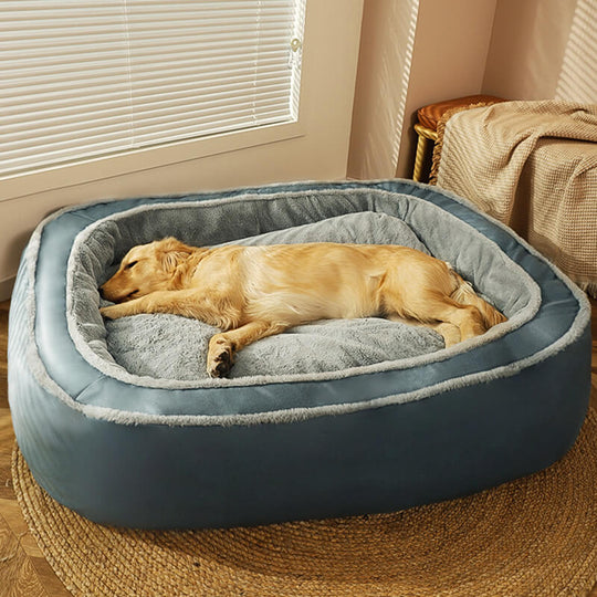 Large Warm Deep Sleep Orthopaedic Dog Bed - Blanket Style
