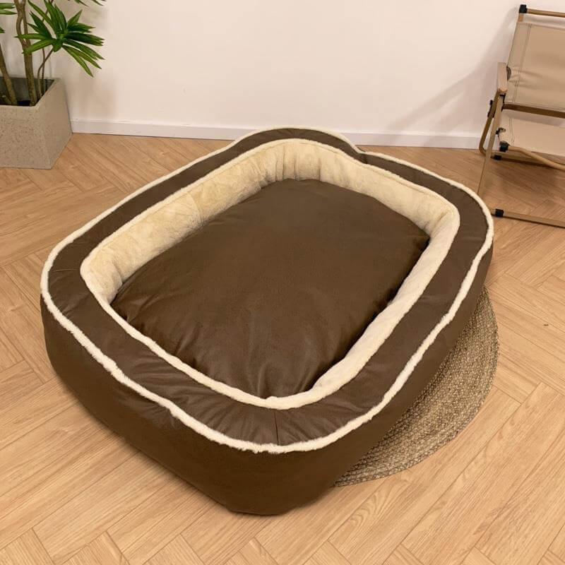Large Warm Deep Sleep Orthopaedic Dog Bed - Blanket Style