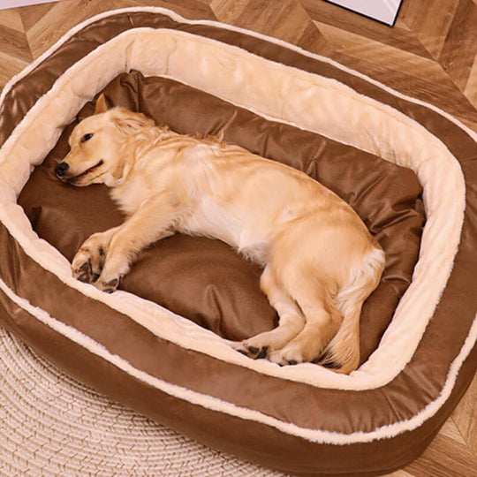 Large Warm Deep Sleep Orthopaedic Dog Bed - Blanket Style