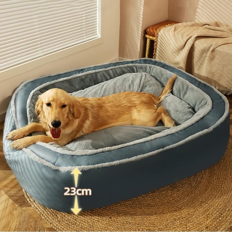 Large Warm Deep Sleep Orthopaedic Dog Bed - Blanket Style