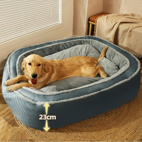 Large Warm Deep Sleep Orthopaedic Dog Bed - Blanket Style