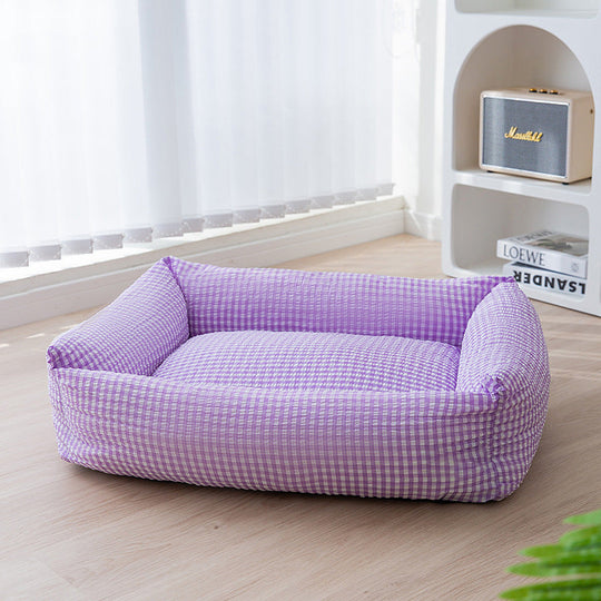 Rectangular Washable Dog Bed | Breathable Pet Bed