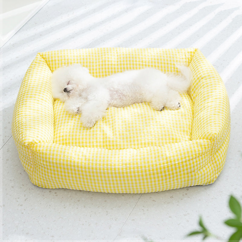 Rectangular Washable Dog Bed | Breathable Pet Bed