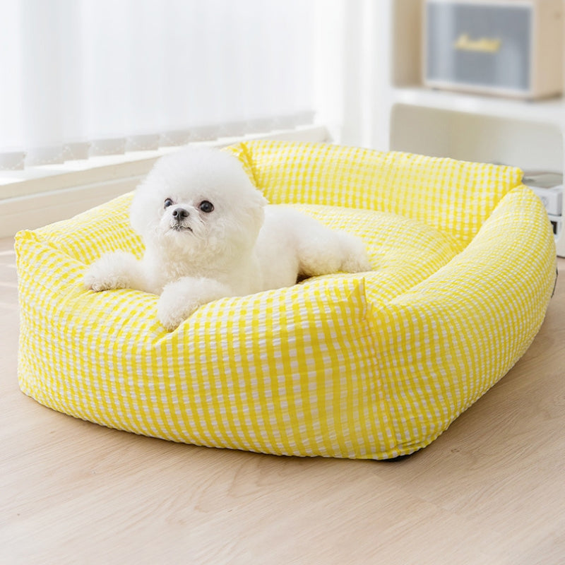 Rectangular Washable Dog Bed | Breathable Pet Bed
