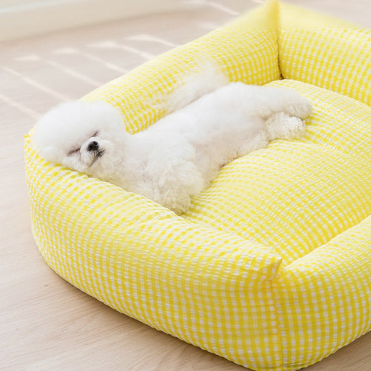 Rectangular Washable Dog Bed | Breathable Pet Bed