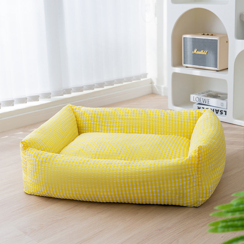 Rectangular Washable Dog Bed | Breathable Pet Bed