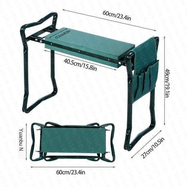 Gardener's Folding Ergonomic Kneeling Bench