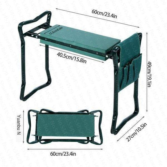 Gardener's Folding Ergonomic Kneeling Bench