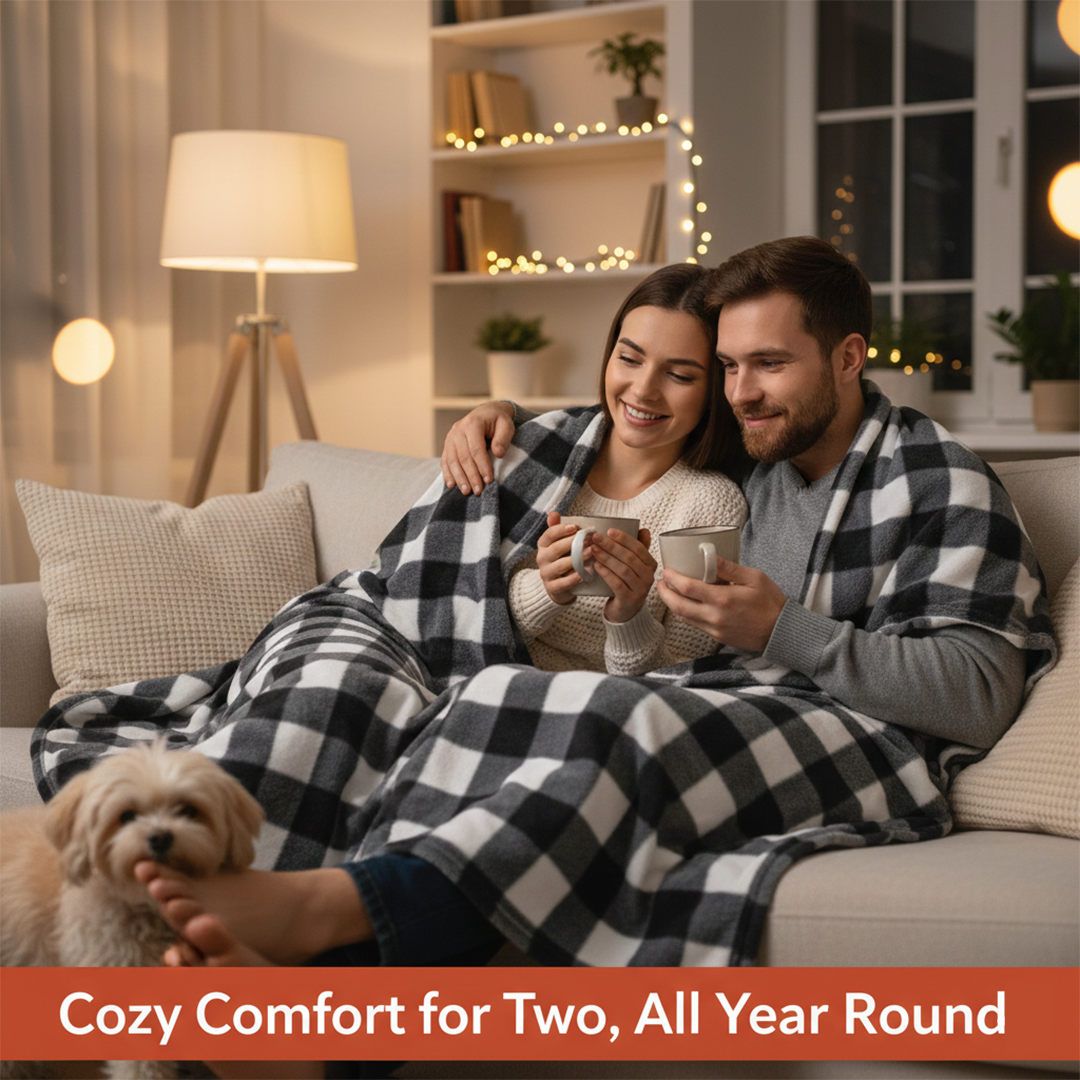 Electric Blanket - Adjustable Heat - Indoor Use