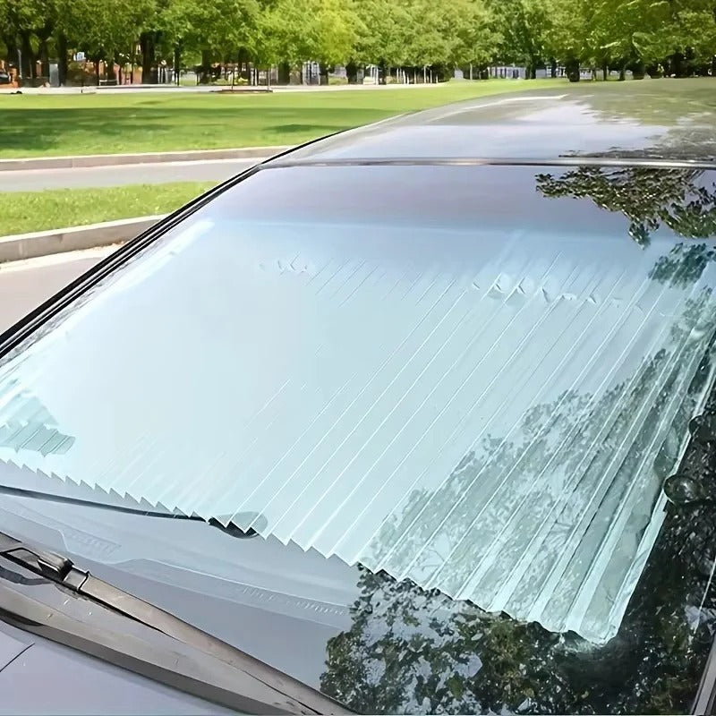Car Sunshade - Retractable - Windshield Curtain