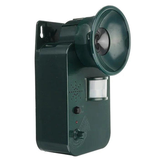5000sqft 9v DC Ultra Sonic Cordless Pest Animal Repeller Outdoor Safely Repel Various Animals