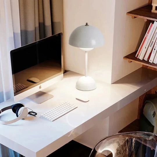 Nordic Mushroom Lamp with USB Charging