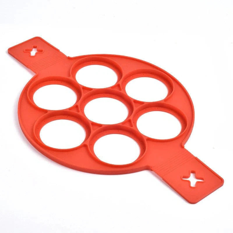 Non-Stick Aluminium Pancake Pan with Multiple Compartments, 15 in