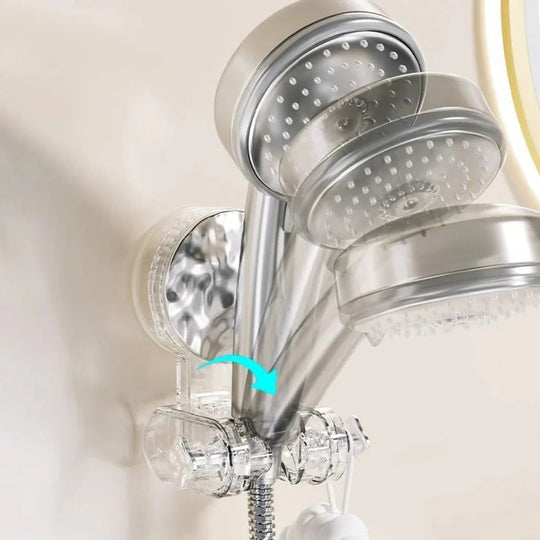 Movable Shower Head Holder with Suction Cup