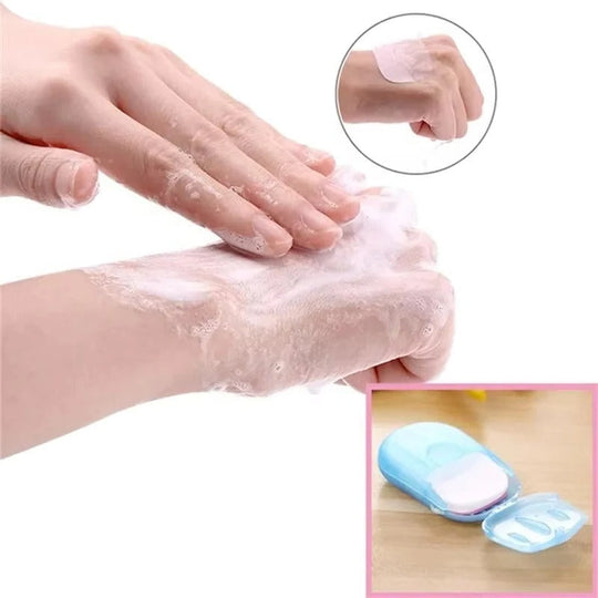Pocket Soap Paper Sheets for Travel, Hiking & Camping