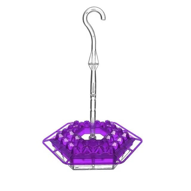 Hanging Hummingbird Feeder Leak-Proof Design with Ant Protection & Perch