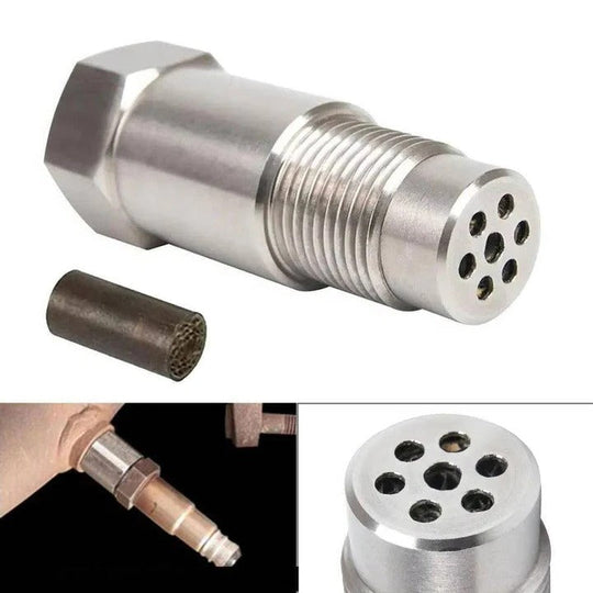 Car O2 Sensor CEL Fix Adapter with Mini CAT Converter