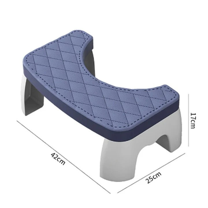 Non-Slip Bathroom Toilet Squat Stool for Comfort