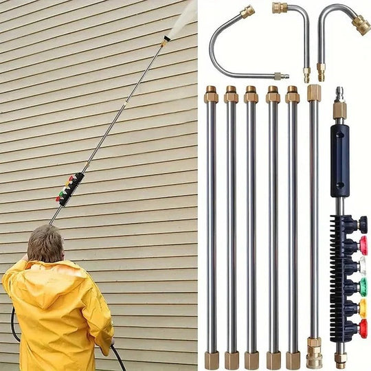 Telescoping Pressure Washer Wand Kit – Fits 4000 PSI Systems
