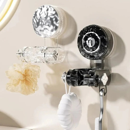 Rotatable Shower Head Mount – Adjustable Suction Holder Tool-Free