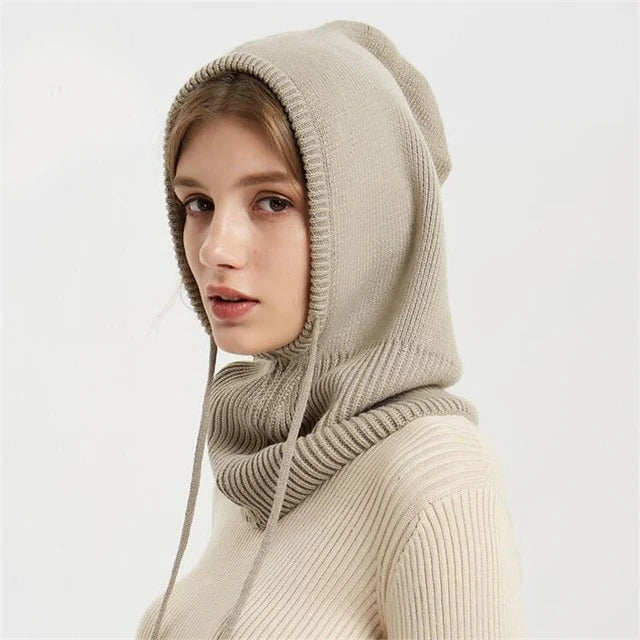Cozy Cashmere Knit Beanie for Winter and Cold Weather
