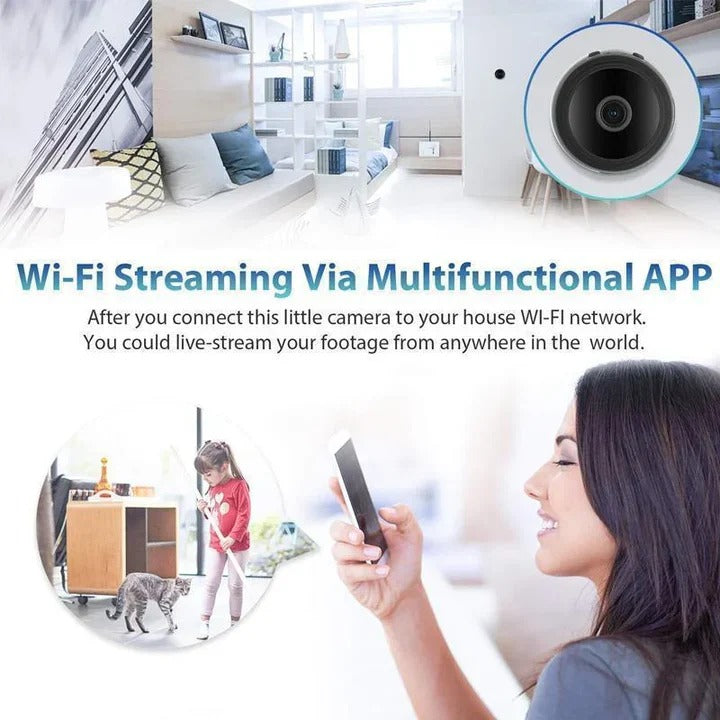 Mini Magnetic WiFi Camera with High Definition 1080p Recording