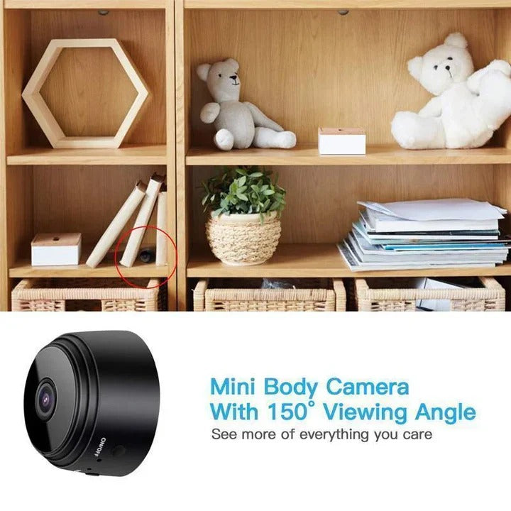 Mini Magnetic WiFi Camera with High Definition 1080p Recording